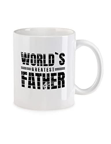 Urban Backwoods World’s Greatest Father Tasse Mit Spruch Kaffeetasse von Urban Backwoods