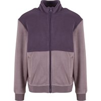 URBAN CLASSICS Allwetterjacke "Urban Classics Colour Block Polar Fleece Jacket" 1 Stk. tlg. ohne Kapuze von Urban Classics