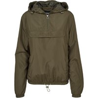 URBAN CLASSICS Allwetterjacke "Urban Classics Damen Ladies Basic Pull Over Jacket", (1 St.), mit Kapuze von Urban Classics