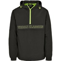URBAN CLASSICS Anorak "Urban Classics Herren Contrast Pull Over Jacket" 1 Stk. tlg. mit Kapuze von Urban Classics