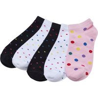 URBAN CLASSICS Basicsocken "Urban Classics Damen No Show Socks Rainbow Dots 5-Pack" 1 Paar tlg. URBAN CLASSICS Basicsocken "Urban Classics Damen No Show Socks Rainbow Dots 5-Pack" 1 Paar tlg. von Urban Classics