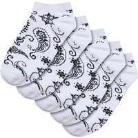 URBAN CLASSICS Basicsocken "Urban Classics Unisex Bandana Pattern No Show Socks 5-Pack" 1 Paar tlg. URBAN CLASSICS Basicsocken "Urban Classics Unisex Bandana Pattern No Show Socks 5-Pack" 1 Paar tlg. von Urban Classics