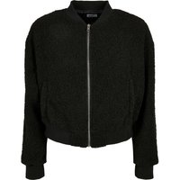 URBAN CLASSICS Bomberjacke "Urban Classics Damen Ladies Oversized Sherpa Bomber Jacket", (1 St.), ohne Kapuze von Urban Classics