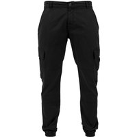 URBAN CLASSICS Cargohose "Urban Classics Herren Washed Cargo Twill Jogging Pants" von Urban Classics
