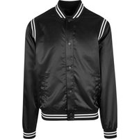 URBAN CLASSICS Collegejacke "Urban Classics Herren Satin College Jacket", (1 St.), ohne Kapuze von Urban Classics