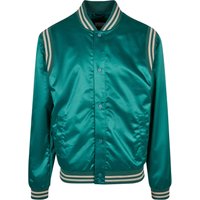 URBAN CLASSICS Collegejacke "Urban Classics Herren Satin College Jacket", (1 St.), ohne Kapuze von Urban Classics
