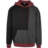 URBAN CLASSICS Kapuzensweatshirt "Urban Classics Herren Oversized Color Block Hoody", (1 tlg.) von Urban Classics