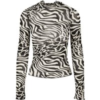 URBAN CLASSICS Langarmshirt "Urban Classics Damen Ladies AOP Mesh Turtleneck Longsleeve" 1 Stk. tlg. URBAN CLASSICS Langarmshirt "Urban Classics Damen Ladies AOP Mesh Turtleneck Longsleeve" 1 Stk. tlg. von Urban Classics