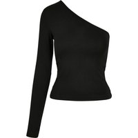 URBAN CLASSICS Langarmshirt "Urban Classics Damen Ladies Asymmetric Longsleeve" 1 Stk. tlg. von Urban Classics