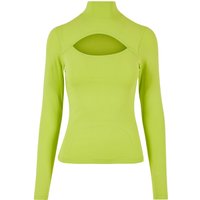 URBAN CLASSICS Langarmshirt "Urban Classics Damen Ladies Cut-Out Turtleneck Longsleeve" 1 Stk. tlg. URBAN CLASSICS Langarmshirt "Urban Classics Damen Ladies Cut-Out Turtleneck Longsleeve" 1 Stk. tlg. von Urban Classics