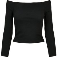 URBAN CLASSICS Langarmshirt "Urban Classics Damen Ladies Off Shoulder Rib Longsleeve" 1 Stk. tlg. URBAN CLASSICS Langarmshirt "Urban Classics Damen Ladies Off Shoulder Rib Longsleeve" 1 Stk. tlg. von Urban Classics
