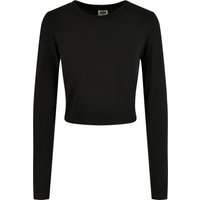 URBAN CLASSICS Langarmshirt "Urban Classics Damen Ladies Organic Cropped Longsleeve" 1 Stk. tlg. von Urban Classics