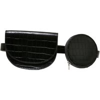URBAN CLASSICS Mini Bag "Urban Classics Unisex Croco Synthetic Leather Double Beltbag" von Urban Classics