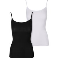 URBAN CLASSICS Muskelshirt "Urban Classics Ladies Tank Top 2-Pack", (1 tlg.) von Urban Classics
