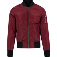 URBAN CLASSICS Allwetterjacke "Urban Classics Herren 2-Tone Bomber Jacket", (1 St.), ohne Kapuze von Urban Classics