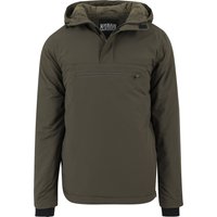 URBAN CLASSICS Allwetterjacke "Urban Classics Herren Padded Pull Over Jacket", (1 St.), mit Kapuze von Urban Classics