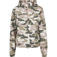 URBAN CLASSICS Outdoorjacke "Urban Classics Damen Ladies Camo Pull Over Jacket" 1 Stk. tlg. mit Kapuze URBAN CLASSICS Outdoorjacke "Urban Classics Damen Ladies Camo Pull Over Jacket" 1 Stk. tlg. mit Kapuze von Urban Classics