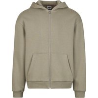URBAN CLASSICS Outdoorjacke "Urban Classics Fluffy Zip Cardigan" 1 Stk. tlg. mit Kapuze von Urban Classics