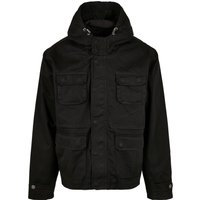 URBAN CLASSICS Outdoorjacke "Herren Cotton Field Jacket", (1 St.), mit Kapuze von Urban Classics