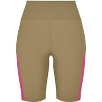 URBAN CLASSICS Radlerhose "Urban Classics Damen Ladies Color Block Cycle Shorts" von Urban Classics