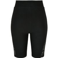 URBAN CLASSICS Radlerhose "Urban Classics Damen Ladies High Waist Lace Inset Cycle Shorts" von Urban Classics