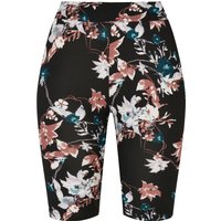 URBAN CLASSICS Radlerhose "Urban Classics Damen Ladies Soft AOP Cycle Shorts" von Urban Classics