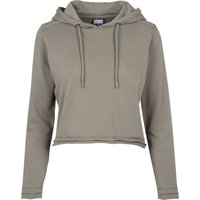 URBAN CLASSICS Rundhalspullover "Urban Classics Damen Ladies Cropped Terry Hoody", (1 tlg.) URBAN CLASSICS Rundhalspullover "Urban Classics Damen Ladies Cropped Terry Hoody", (1 tlg.) von Urban Classics