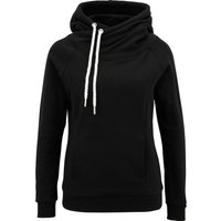 URBAN CLASSICS Rundhalspullover "Urban Classics Damen Ladies Raglan High Neck Hoody", (1 tlg.) von Urban Classics