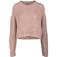 URBAN CLASSICS Rundhalspullover "Urban Classics Damen Ladies Wide Oversize Sweater" 1 Stk. von Urban Classics