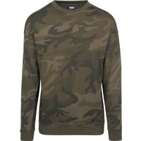URBAN CLASSICS Rundhalspullover "Urban Classics Herren Camo Crewneck", (1 tlg.) von Urban Classics