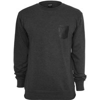 URBAN CLASSICS Rundhalspullover "Urban Classics Herren Contrast Pocket Crewneck", (1 tlg.) URBAN CLASSICS Rundhalspullover "Urban Classics Herren Contrast Pocket Crewneck", (1 tlg.) von Urban Classics