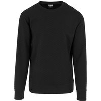 URBAN CLASSICS Rundhalspullover "Urban Classics Herren Diamond Quilt Crewneck", 1 Stk. URBAN CLASSICS Rundhalspullover "Urban Classics Herren Diamond Quilt Crewneck", 1 Stk. von Urban Classics