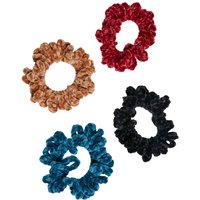 URBAN CLASSICS Schmuckset "Urban Classics Unisex Fluffy Scrunchies 4-Pack", (1 tlg.) von Urban Classics