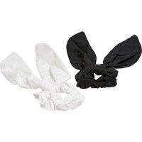 URBAN CLASSICS Schmuckset "Urban Classics Unisex Scrunchies With XXL Bow 2-Pack", (1 tlg.) von Urban Classics