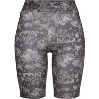 URBAN CLASSICS Stoffhose "Urban Classics Damen Ladies High Waist Camo Tech Cycle Shorts", (1 tlg.) von Urban Classics