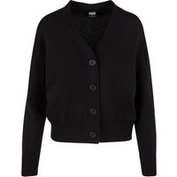 URBAN CLASSICS Strickjacke "Urban Classics Damen Ladies Rib Cardigan" 1 Stk. tlg. von Urban Classics