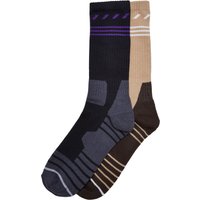 URBAN CLASSICS Strümpfe "Urban Classics Unisex Hiking Performance Socks 2-Pack", (1 Paar) von Urban Classics