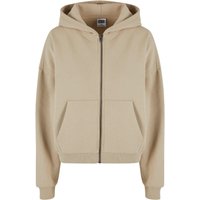 URBAN CLASSICS Sweatjacke "Urban Classics Damen Ladies Boxy Zip Hoody" von Urban Classics