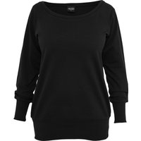 URBAN CLASSICS Sweatshirt "Urban Classics Damen Ladies Wideneck Crewneck", (1 tlg.) von Urban Classics