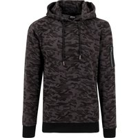URBAN CLASSICS Sweatshirt "Urban Classics Herren Sweat Camo Bomber Hoody", (1 tlg.) von Urban Classics