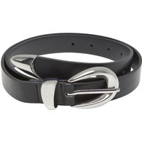 URBAN CLASSICS Synthetikgürtel "Urban Classics Chunky Buckle Loop Synthetic Leather Belt" von Urban Classics