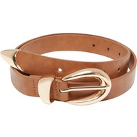 URBAN CLASSICS Synthetikgürtel "Urban Classics Chunky Buckle Loop Synthetic Leather Belt" von Urban Classics