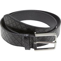 URBAN CLASSICS Synthetikgürtel "Urban Classics Woven Embossed Synthetic Leather Belt" von Urban Classics