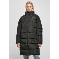 URBAN CLASSICS Winterjacke "Urban Classics Damen Ladies High Neck Puffer Coat", (1 St.), ohne Kapuze von Urban Classics