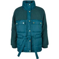 URBAN CLASSICS Winterjacke "Damen Ladies Sherpa Mix Puffer Jacket", (1 St.), ohne Kapuze von Urban Classics
