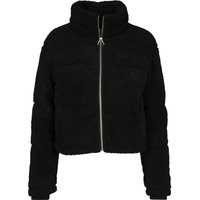 URBAN CLASSICS Winterjacke "Urban Classics Damen Ladies Boxy Sherpa Puffer Jacket" 1 Stk. tlg. ohne Kapuze von Urban Classics