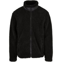 URBAN CLASSICS Winterjacke "Urban Classics Herren Basic Sherpa Jacket" 1 Stk. tlg. ohne Kapuze von Urban Classics