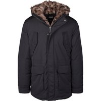 URBAN CLASSICS Wintermantel "Urban Classics Herren Hooded Faux Fur Parka" von Urban Classics