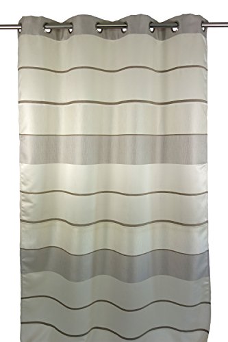 Urban Echo ca00225 – 152 Alix Vorhang Polyester Natur 260 x 140 cm von Urban Echo