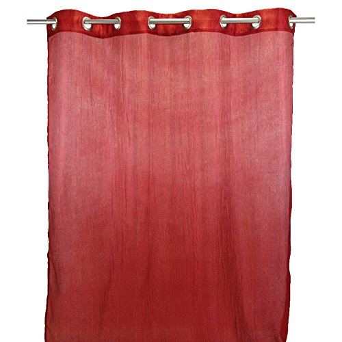Urban Echo cv00111 – 300 Mailand Vorhang Polyester Rot 260 x 140 cm von Urban Echo